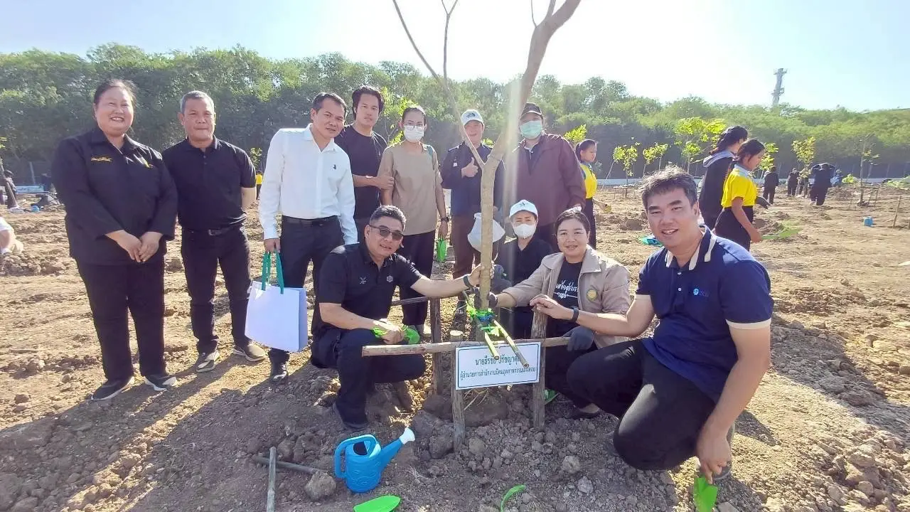 "GUSCO participated in a tree replacement planting activity"